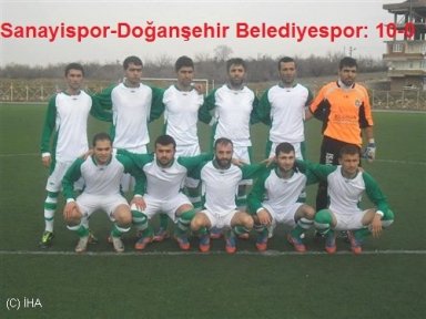 Doğanşehir Belediyespor  Sanayispor 10   Farkla Yendi