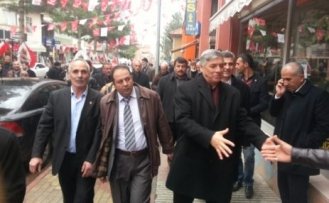 Saadet Partisi, Doğanşehir'i Ziyaret Etti 