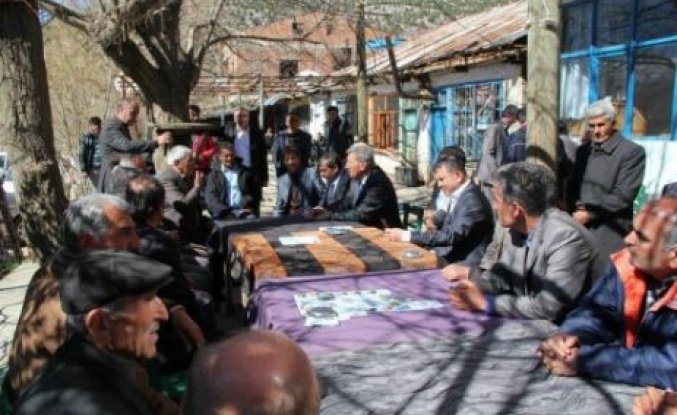  Ağbaba, Doğanşehir'i Ziyaret Etti
